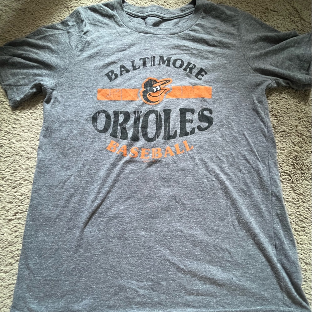 Grey Orioles Tee